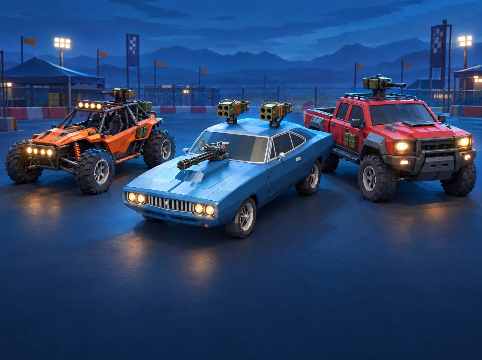 The vehicle lineup